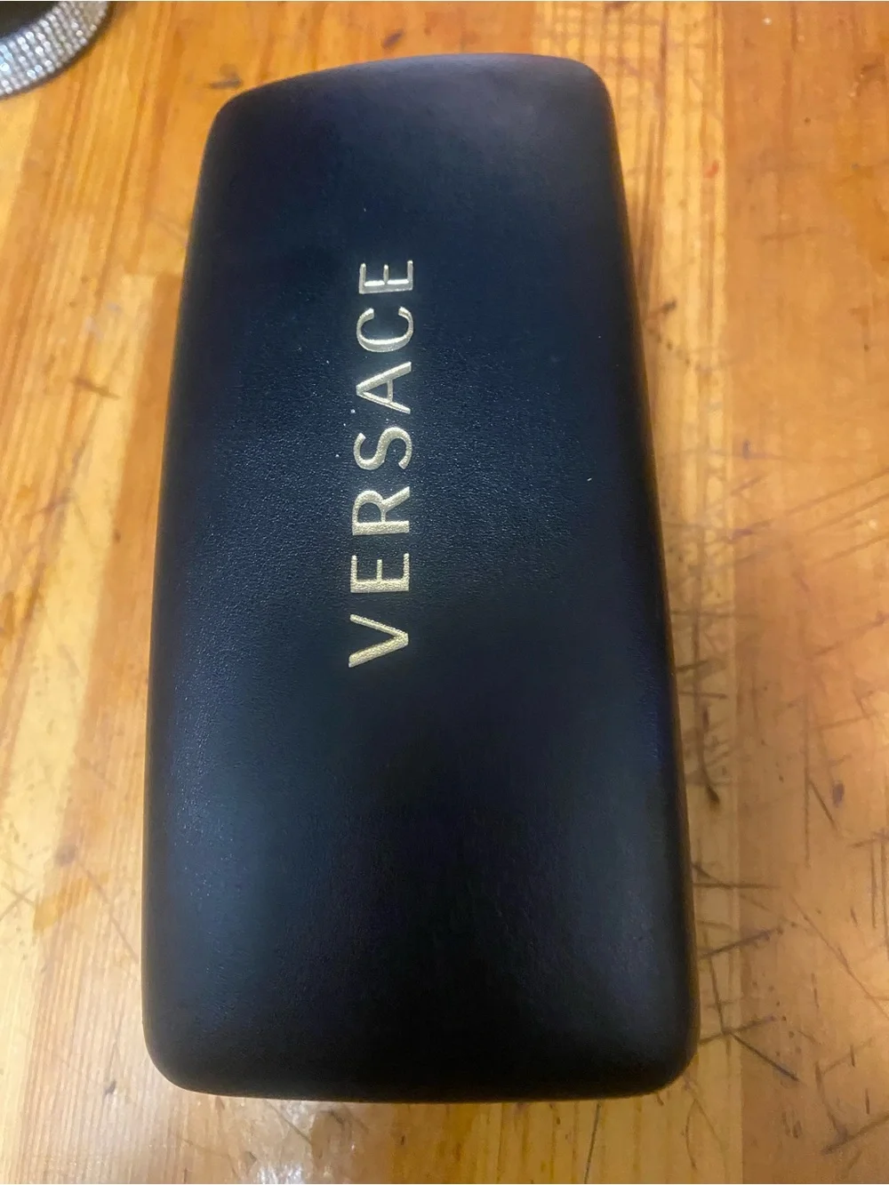 Versace Men’s Silver Aviator Sunglasses - Gray Lenses